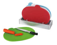 plastic index chopping board