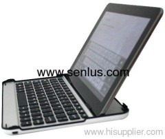 Aluminum bluetooth3.0 keyboard For Samsung Galaxy tab 10.1