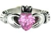 womens cz rings jewelry in stainless steel