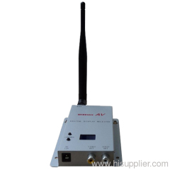 1.2GHz 800mW wireless audio video sender transmitter & receiver