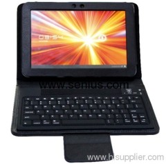 Samsung Galaxy Tablet Bluetooth Keyboard case For Samsung Galaxy tab 10.1" P7500/7510