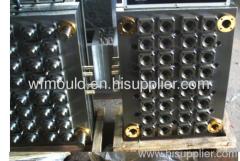 Cap for plastic mold