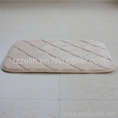 non-slip memory foam bathroom mat