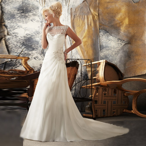 2013 wedding dresses white cheap