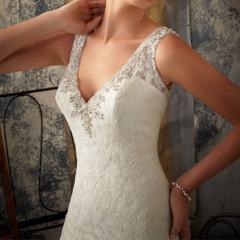 2013 Designs wedding dresses Slim A line strapless