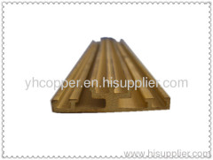 China OEM manufacturer copper alloy Brass extrusion Profiles