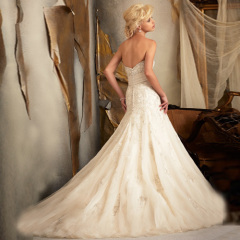 Wedding Dress with Short Sleeves