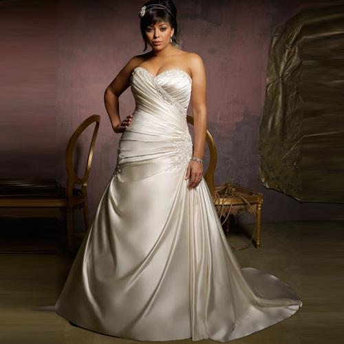 Unique Plus Size Wedding dress