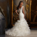 Newest Beautiful Long Ivory Wedding Dresses