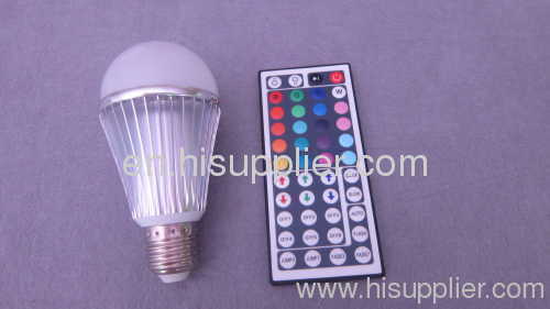 E27 9W RGB LED Bulb