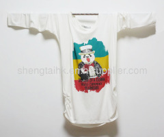 women printing t shirt