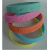 2012 fashional design silicone bracelet