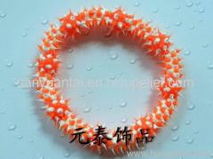 Silicone rubber spike ball braceletSYT-A