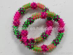 Silicone rubber spike ball braceletSYT-E