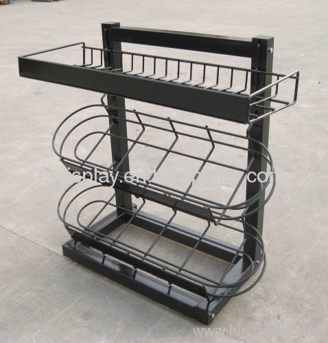 basket display rack