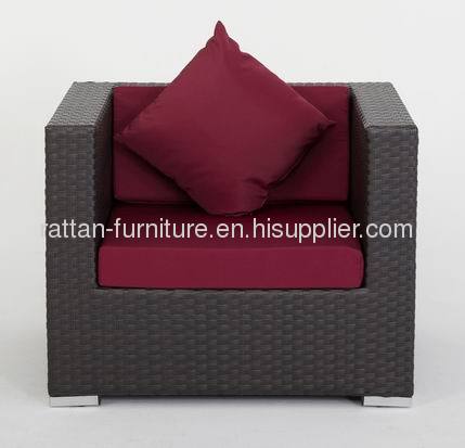 Outdoor garden rattan furniture modern sofa set