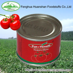 Normal Tins canned tomato paste