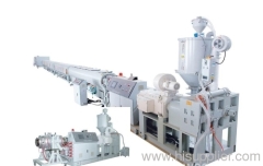 Hot water pipe production line