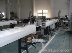 PVC water supply pipe production line