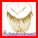 Gold Necklace Earring Set
