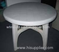 Plastic table mould