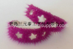 Silicone rubber spike Earrings-..