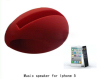 Music Egg Shaped Stander audio dock Loud speaker Amplifier for iPhone