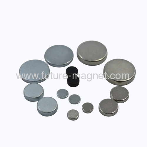 NdFeB Rare Earth Round Wafer Magnets 