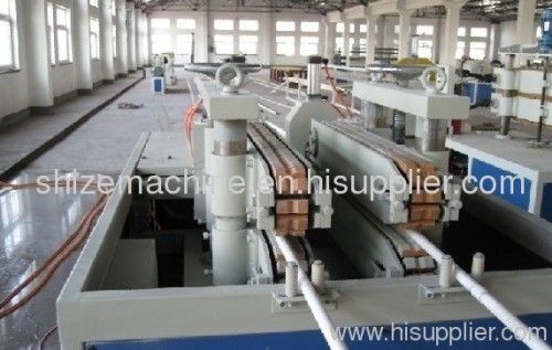 PVC-U pipe extrusion line