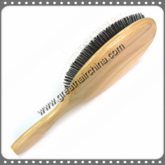 Boar Bristle Bamboo Brush / Hair Extension Brush