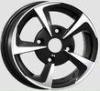 Automobile 12 Inch Alloy Wheels 12X4.5 4/5 Hole With Machine Cut Face 957