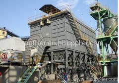 Shaft furnace bag filter dust collector