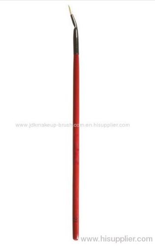 Professional Arced Eyeliner Brush with Red handle