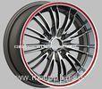 4 Hole Full Painted 14 / 13 Inch Alloy Wheels 13*6 14*6