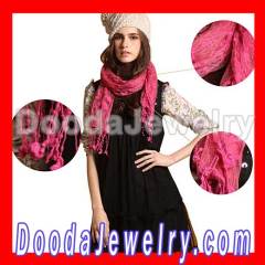 Fashion Lace Pashmina ladies Shawl and Scarves Knitted Scarf for women