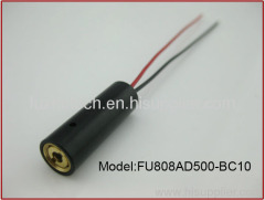 FU808AD500-BC10 BD10 500mw Infrared Dot Laser Module