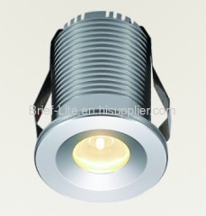 high power 1x1w LED recessed light