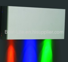 3x1w LED decorative wall light