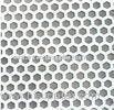 Hexagon Shape Galvanized Perforated Stainless Steel Sheet 201 304 AISI ASTM