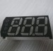 custom triple digit white led display;cooling display;