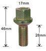 car wheel bolt alloy wheel bolts