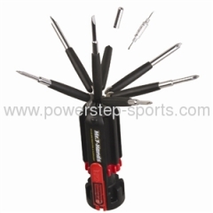 Multi-function tool kit with LED light