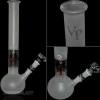 long cheap hand blow glass water smoking pipe