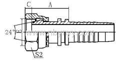 HYDRAULIK HOSE FITTING PIPE FITTING COUPLING CONNECTOR