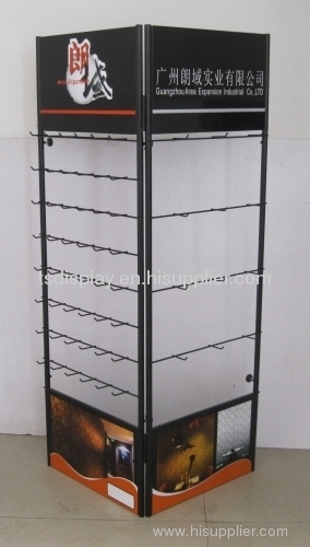 Metal display rack