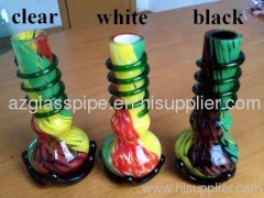 colors art low price bubblers and soft glass water pipe