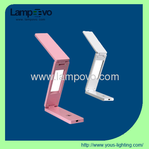 Foldable Touch LED table light with USB adpter