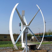 Low speed vertical axis wind turbine generator