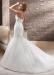 pleated wedding dress