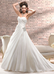 Best taffeta Classic Bridal Dress